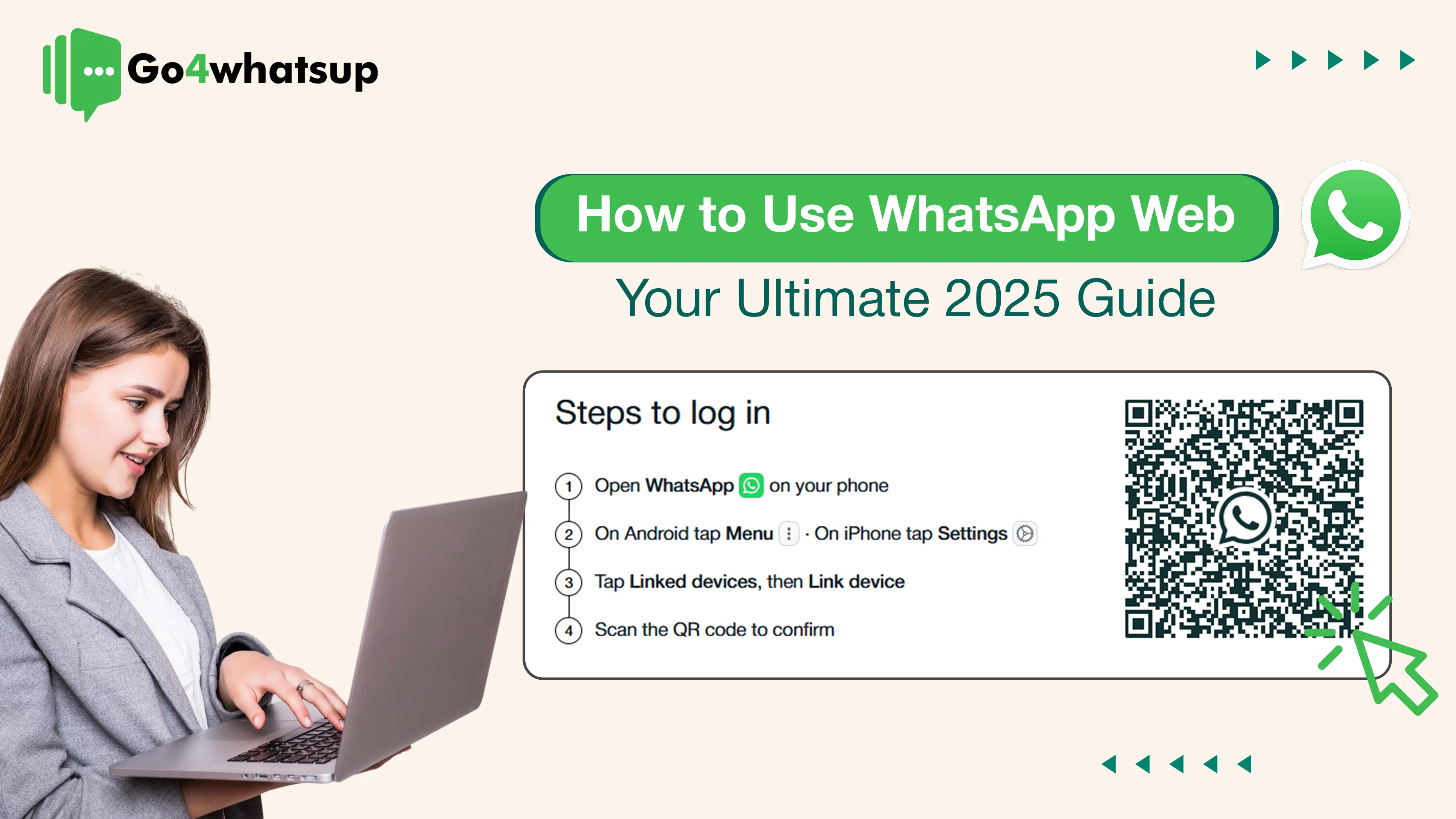 How to use whatapp web