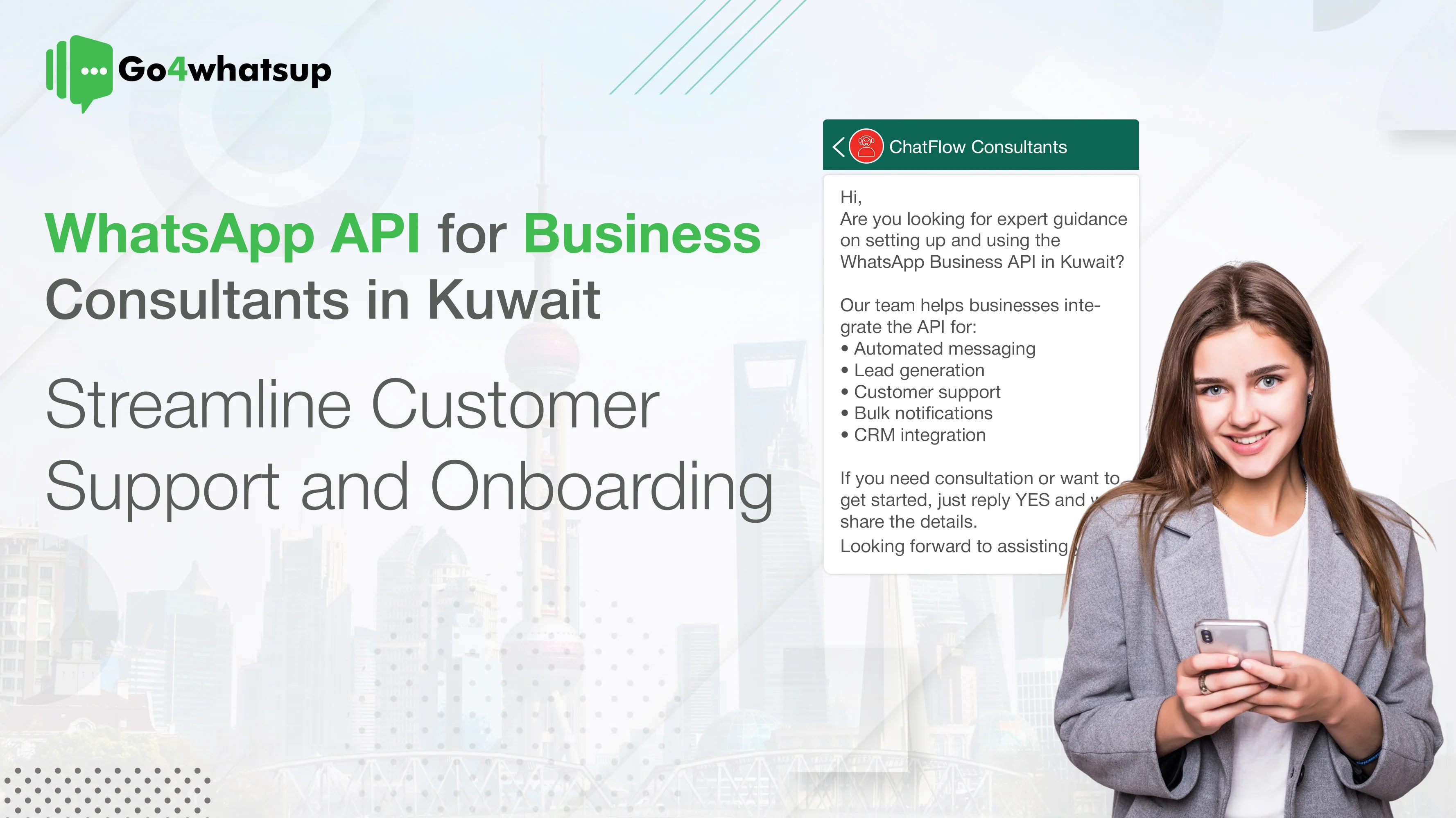 WhatsApp API for Business Consultants in Kuwait