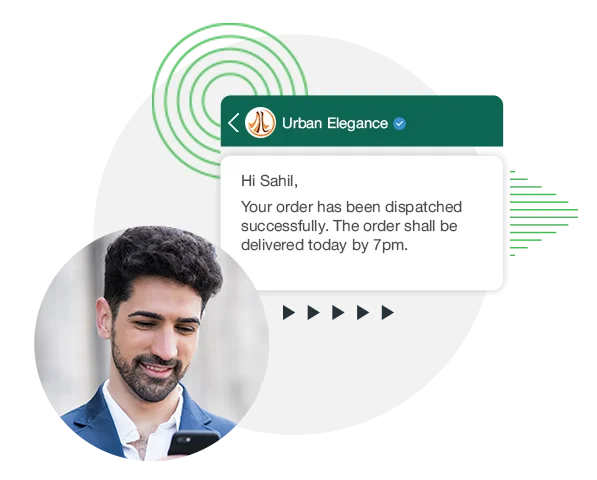 Instant WhatsApp order confirmation