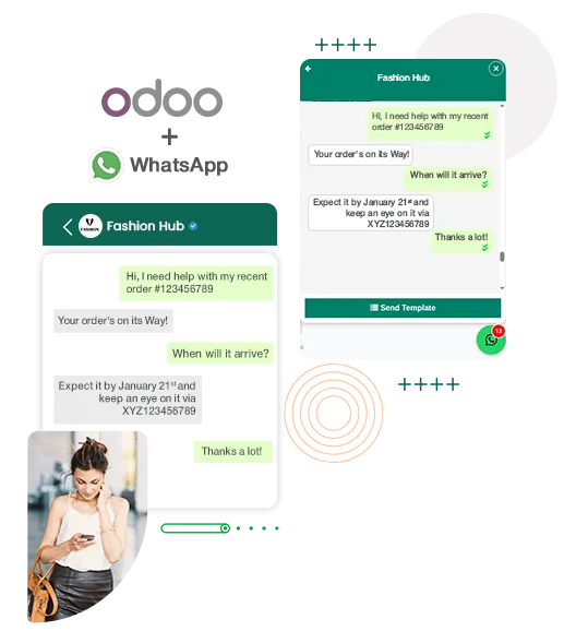 Two-way messaging to reply directly on WhatsApp