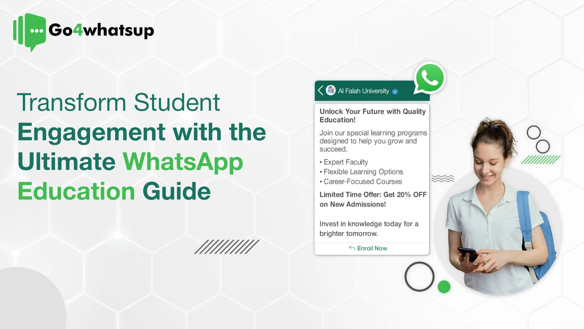 Transform student engagement with the ultimate WhatsApp education guide