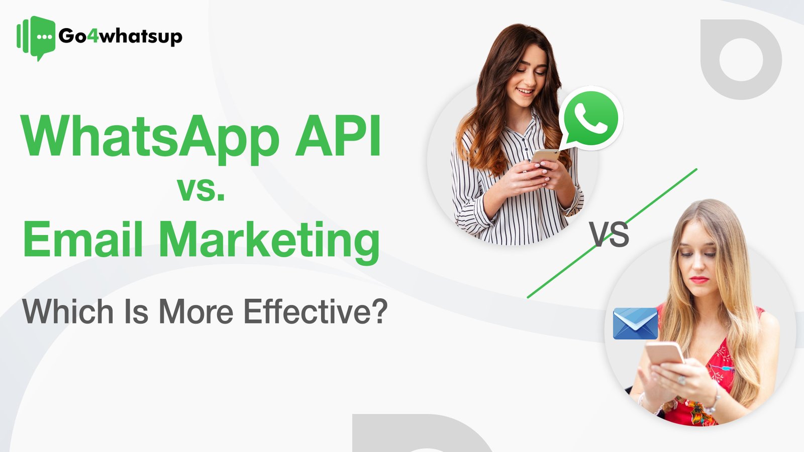 WhatsApp API VS Email Marketing