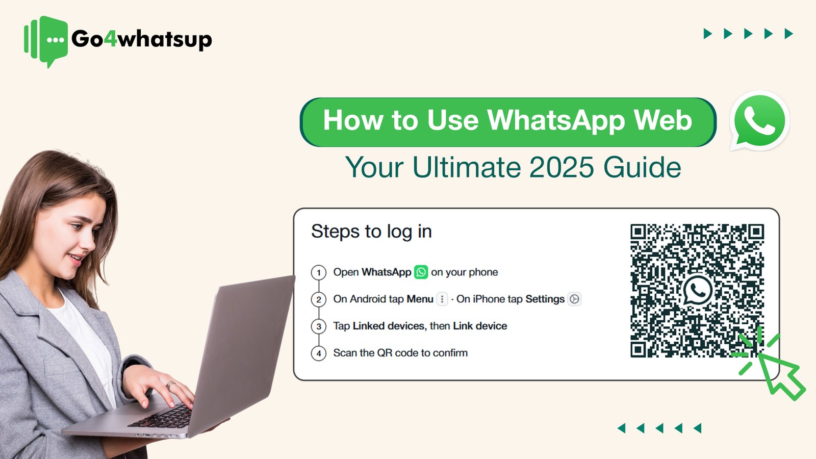 How to use whatapp web