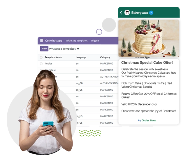Broadcast offers to segmented lists