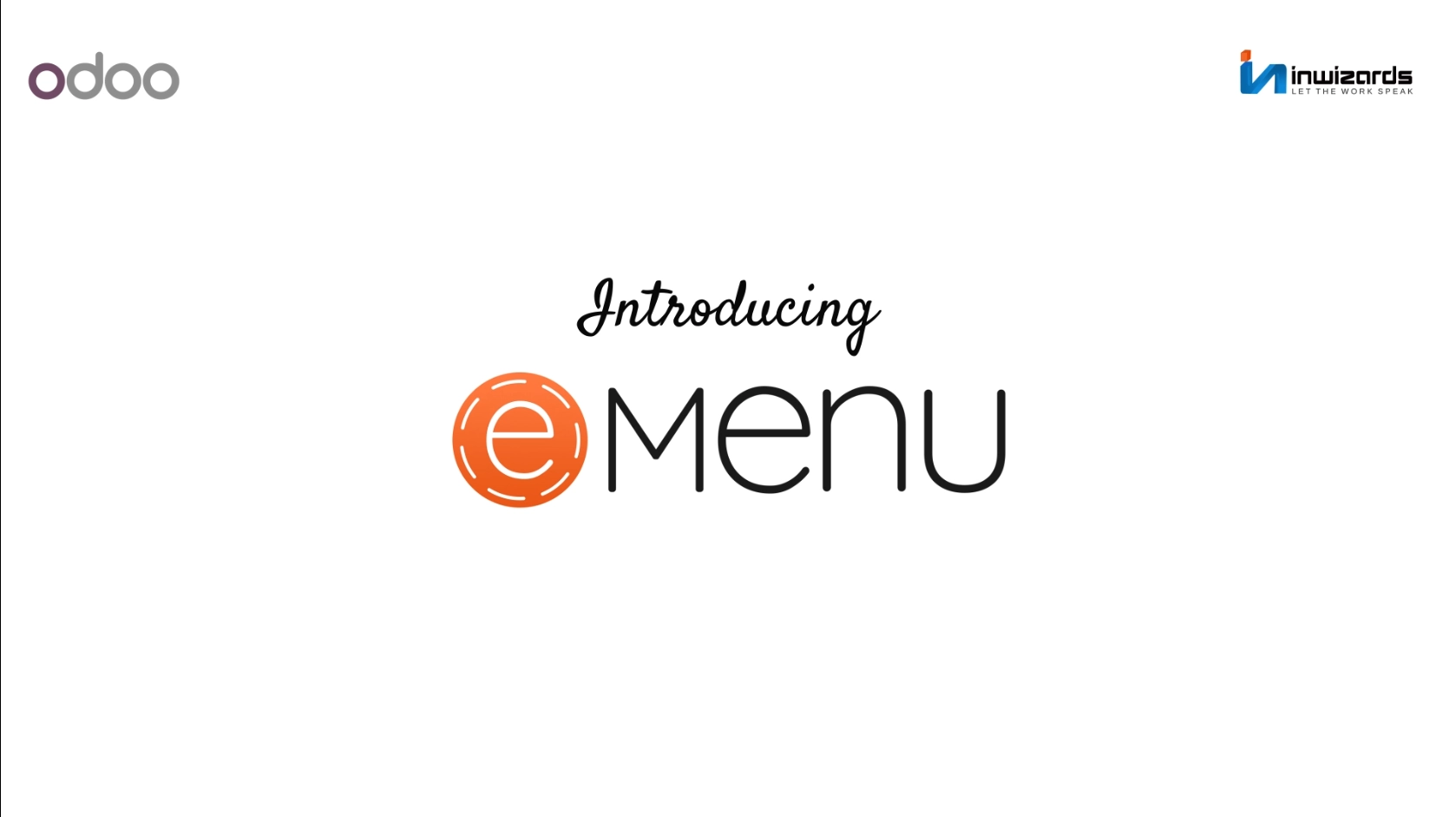 POS eMenu interface