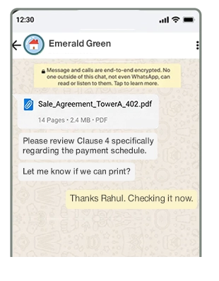 Real estate agreement PDF