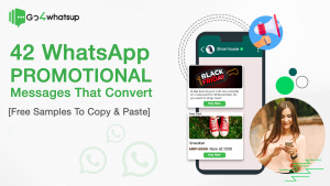 42 WhatsApp Promotional Message